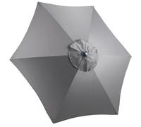 Christow Replacement Parasol Canopy 2m Hexagonal 6 Arms UV Protection in Grey Christow Grey
