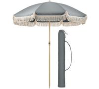 Christow Tassel Parasol With Tilt Function