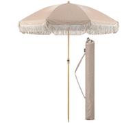 Christow Tassel Parasol With Tilt Function