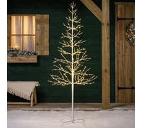Christow White Twig Tree with Lights, 6ft