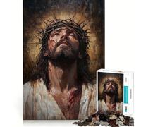 Christ's Crown of Thorns - 1000 Piece Teenager Puzzles Unwind Game Creative Fun Playful Challenge Xmas Present (38x52cm)