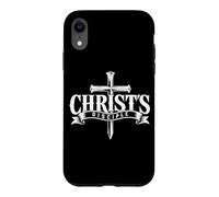 Christ's Disciple Cross Jesus Believer Christianity Faith Case for iPhone XR