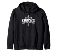 Christ's Disciple Cross Jesus Believer Christianity Faith Zip Hoodie