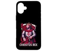 Christus Rex Catholic Christ the King Sacred Heart Case for iPhone 16 Plus