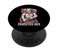 Christus Rex Catholic Christ the King Sacred Heart PopSockets Adhesive PopGrip