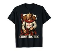 Christus Rex Catholic Christ the King Sacred Heart T-Shirt