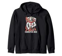 Christus Rex Catholic Christ the King Sacred Heart Zip Hoodie