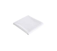 Christy 200TC Organic Single Flat Sheet | Classic White | 100% Certified Organic Cotton Bedding | Super Soft and Smooth Bed Linen