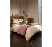 CHRISTY 400TC Luxury Cotton Sateen Plain Dye Duvet Cover Sets in Gold | Size: Double Christy Gold Double