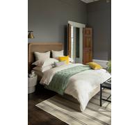 CHRISTY 400TC Luxury Cotton Sateen Plain Dye Duvet Cover Sets in Ivory | Size: King Christy Ivory King