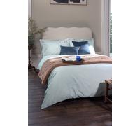 Christy 400TC Double Duvet Cover Set | Platinum | 100% Cotton | Silky Smooth and Soft Bed Linen | Luxury 400 Thread Count Double Quilt Cover Set