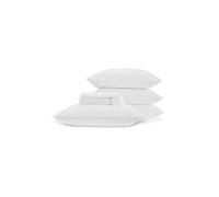 CHRISTY 400TC Luxury Cotton Sateen Plain Dye Full Sheet Bundle in White | Size: King Christy White King