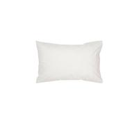 400TC Luxury Cotton Sateen Plain Dye King Pillowcases Pair Christy Ivory King