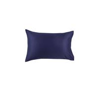 400TC Luxury Cotton Sateen Plain Dye King Pillowcases Pair Christy Navy King