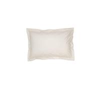 Christy Oxford Pillowcases 2 Pack | 400TC Luxury Bedding | Linen Cream Pillow Case Pair | 100% Cotton Sateen | Soft Silky Bed Linen