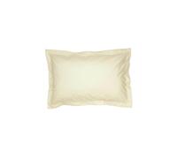 400TC Luxury Cotton Sateen Plain Dye Oxford Pillowcases Pair Christy Gold One Size