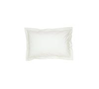Christy Oxford Pillowcases 2 Pack | 400TC Luxury Bedding | Ivory White Pillow Case Pair | 100% Cotton Sateen | Soft Silky Bed Linen