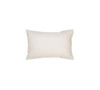 Christy Standard Pillowcases 2 Pack | 400TC Luxury Bedding | Linen Cream Pillow Case Pair | 100% Cotton Sateen | Soft Silky Bed Linen