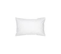 Christy Standard Pillowcases 2 Pack | 400TC Luxury Bedding | White Pillow Case Pair | 100% Cotton Sateen | Soft Silky Bed Linen