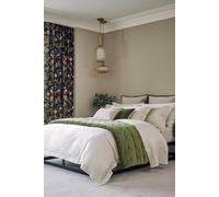 CHRISTY 500TC Premium Sateen Luxury Duvet Cover Sets in Ivory | Size: Single Christy Ivory Single