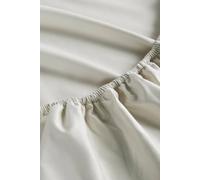 Christy 500Tc Premium Sateen Luxury Fitted Sheets In Ivory Ivory Single