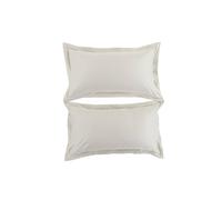Christy 500Tc Premium Sateen Luxury King Pillowcase Pair In Ivory Ivory One Size