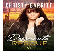 Christy Barritt Desperate Rescue Paperback Book Christy Barritt Multicolor