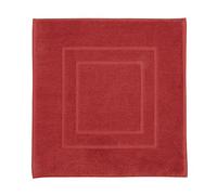 Christy Brixton Bath Mat | 100% Cotton Shower Mat | Super Absorbent | Pomegranate
