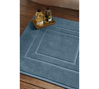 Christy Brixton Bath Mat | 100% Cotton Shower Mat | Super Absorbent | Slate