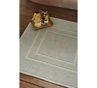 Christy Brixton Bath Mat | 100% Cotton Shower Mat | Super Absorbent | Pebble