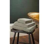 CHRISTY 'Brixton' Luxury Textured 100% Cotton Towels in Stone Christy Stone
