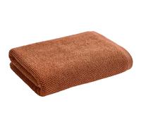 CHRISTY 'Brixton' Luxury Textured 100% Cotton Towels in Terracotta | Size: Bath Sheet Christy Terracotta Bath Sheet