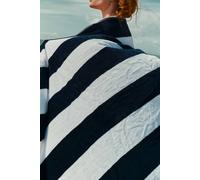 CHRISTY Classic 'Cabana' Striped Extra Large Vibrant Beach Towels in Navy Christy Navy