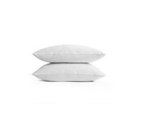 Christy Essential Filled Pillow Pair | Medium/Firm | Luxuriously plush and soft | Hotel Standard Quality Filled Bedding | Machine Washable Easy Care | UK Manufactured