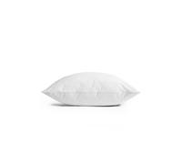 Christy Classic Hollowfibre Square Pillow | Soft-Medium | Non-Feather Microfibre | Luxuriously Plush and Soft | Quick Drying and Durable | UK Manufactured | White