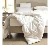 Christy Classic Hollowfibre Duvet | 10.5 Tog | Non-Feather Microfibre | Luxuriously Plush and Soft | Quick Drying and Durable | UK Manufactured | White