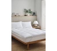 CHRISTY 'Cloud Loft' 5cm Deep Soft Cushioned Mattress Topper in White | Size: Single Christy White Single