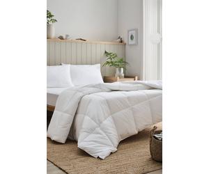 CHRISTY 'Cloudloft' Luxurious Micro Loft 10.5 Tog Duvet in White | Size: Double Christy White Double