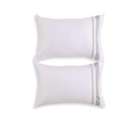 Coniston 100% Cotton Sateen Luxury Hotel Style Standard Pillowcase Pair Christy Grey One Size