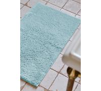 Christy Deep Pile Bath Rug | Highly Absorbent Heavyweight 2444GSM | Soft and Plush | Soft Bathroom Shower Mats | 100% Cotton | Sustainably Made | Soft Chambray