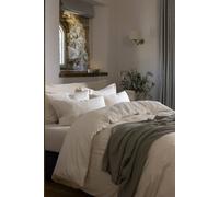 Flannel Marl Super Soft Brushed Cotton Duvet Sets Christy Beige Double