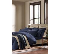 CHRISTY Flannel Marl Super Soft Brushed Cotton Duvet Sets in Navy | Size: King Christy Navy King