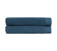 Christy Luxe 2 Bath Sheet Set in Navy Blue 100% Turkish Cotton - Super Soft & Quick Dry - Machine Washable - 730GSM - 2 Bath Sheets