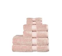 Christy Luxurious Renaissance Egyptian Cotton Towel Absorbency 675GSM Elevate Your Bathing Experience with Superior and Ultimate Luxury Soft Pink Bath Towel (30 x 56)