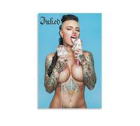 Christy Mack Ice Cream Poster Prints Posters Canvas Wall Art Oil Paintings Deco 12x18inch(30x45cm)