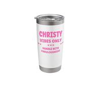Christy Personalized Name Funny Cute Custom Christy Name Stainless Steel Insulated Tumbler