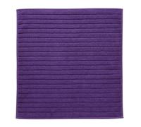 Christy Prism Bath Shower Mat | Turkish Cotton | 850GSM | Super Absorbent and Soft | 60cm x 60cm| Crushed Grape