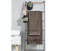 CHRISTY 'Prism' Bold Luxury 100% Turkish Cotton Towels in Charcoal Christy Charcoal