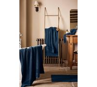 CHRISTY 'Prism' Bold Luxury 100% Turkish Cotton Towels in Navy | Size: Bath Sheet Christy Navy Bath Sheet