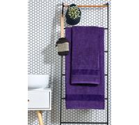 Christy 'prism' Bold Luxury 100% Turkish Cotton Towels In Purple Purple Hand Towel